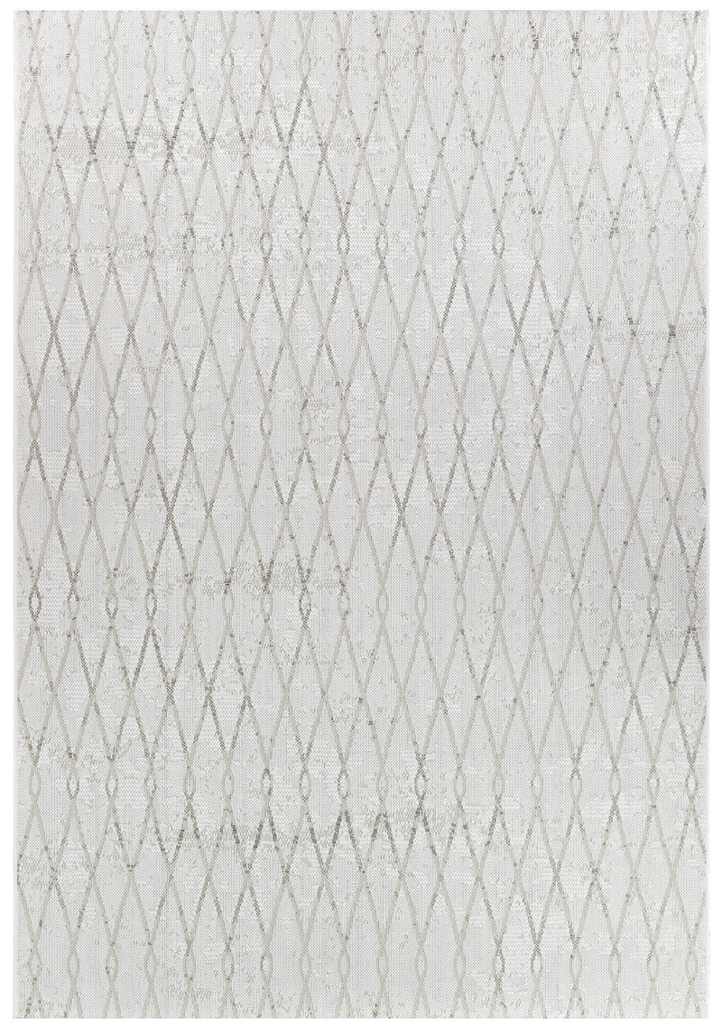 Alma Cross Cream Beige Rug