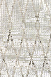 Alma Cross Cream Beige Rug
