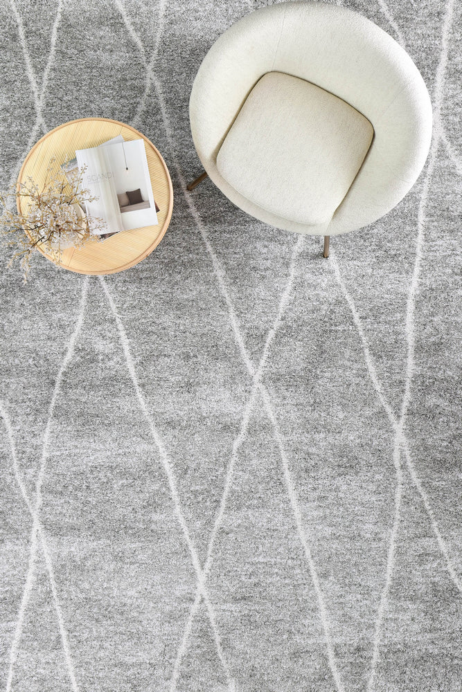 Alpha Dawn Grey Rug