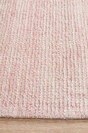 Cloud Rose Cotton Rayon Rug