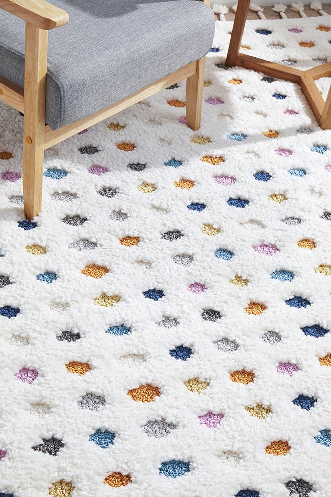 Romish Dot Multi Rug