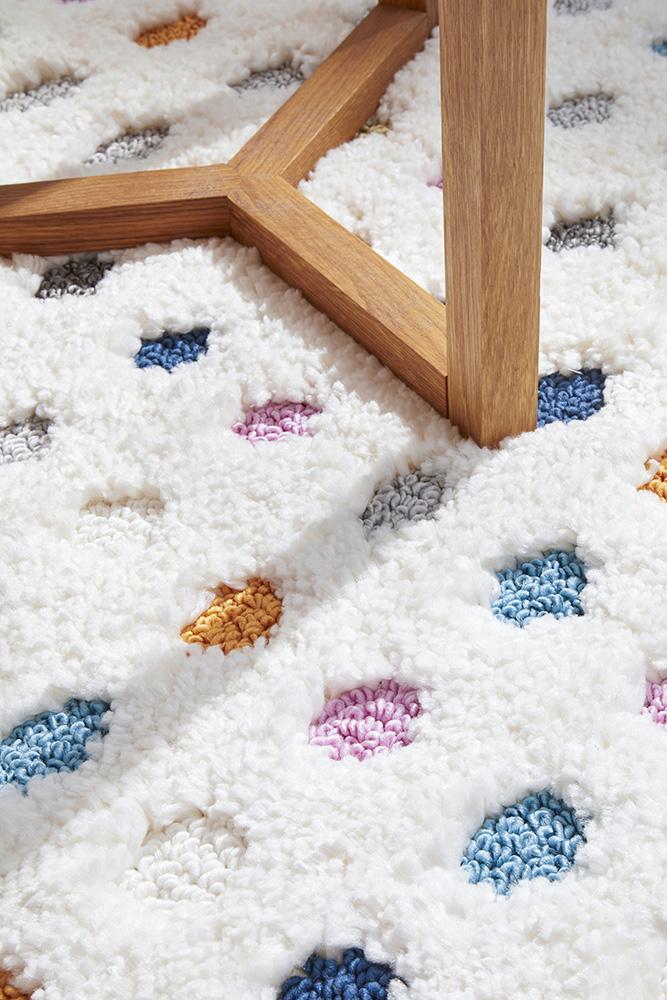 Romish Dot Multi Rug