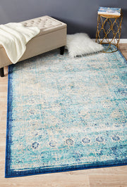 Wind Stunning Designer Rug Blue