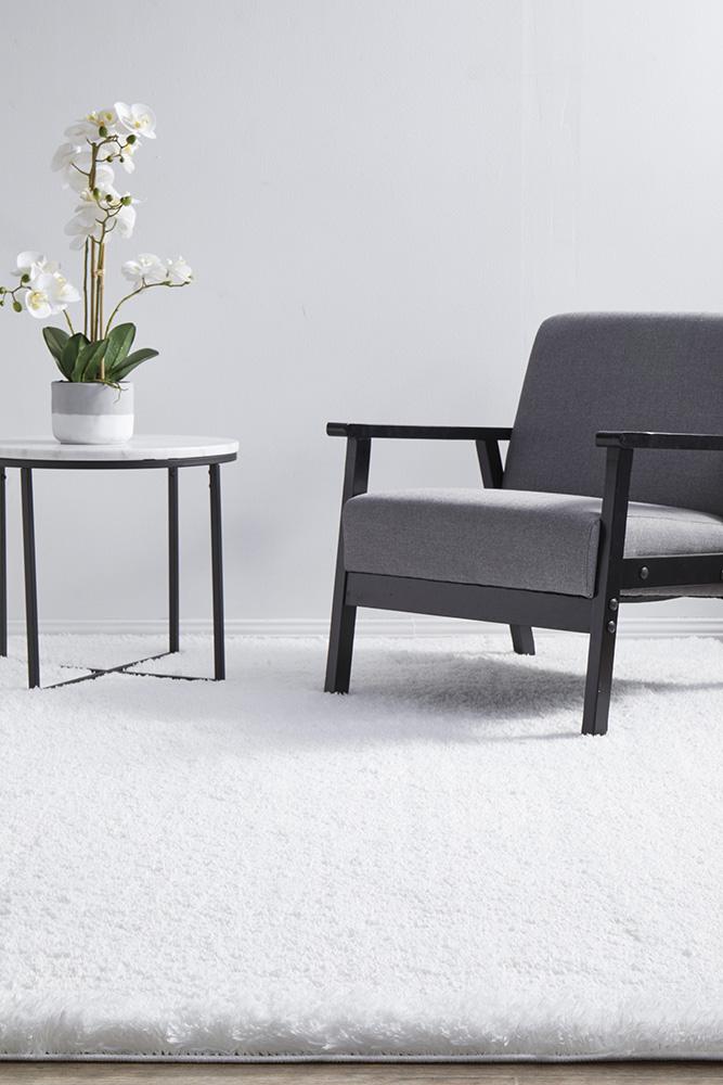 Essence White Rug