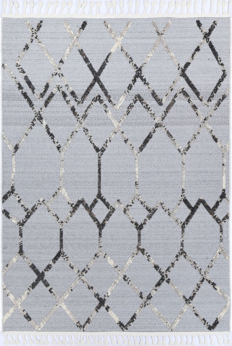 Aresa Anthrasite Diamond Rug
