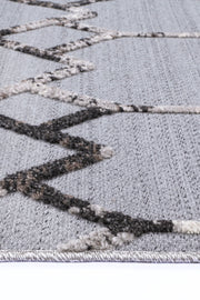 Aresa Anthrasite Diamond Rug