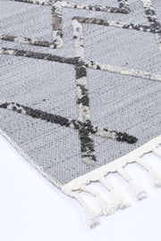 Aresa Anthrasite Diamond Rug