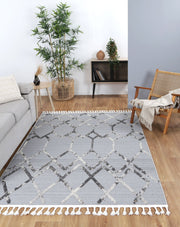 Aresa Anthrasite Diamond Rug