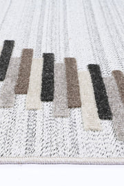 Aresa Beige Cream Diamond Rug