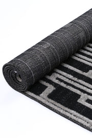 Aresa Anthrasite Grey Matrix Rug