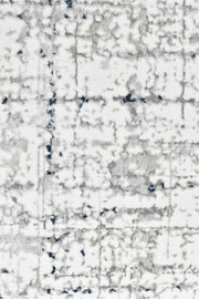 Griffon Jaguar White Grey Blue Rug