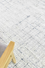 Griffon Jaguar White Grey Blue Rug