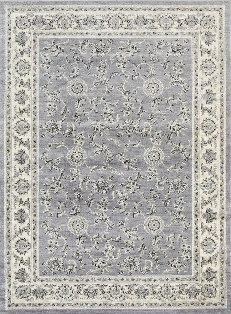 Aarya Border Cream Grey Rug