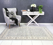 Aarya Border Cream Grey Rug