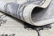 Aarya Border Grey Cream Rug