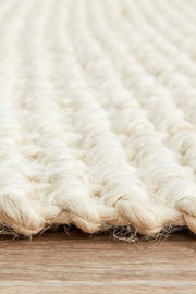 Chunky Natural Fiber Barker Bleach Runner Rug