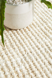 Chunky Natural Fiber Barker Bleach Runner Rug