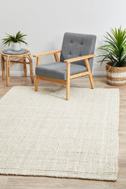 Chunky Natural Fiber Barker Bleach Rug