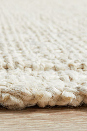 Chunky Natural Fiber Barker Bleach Rug