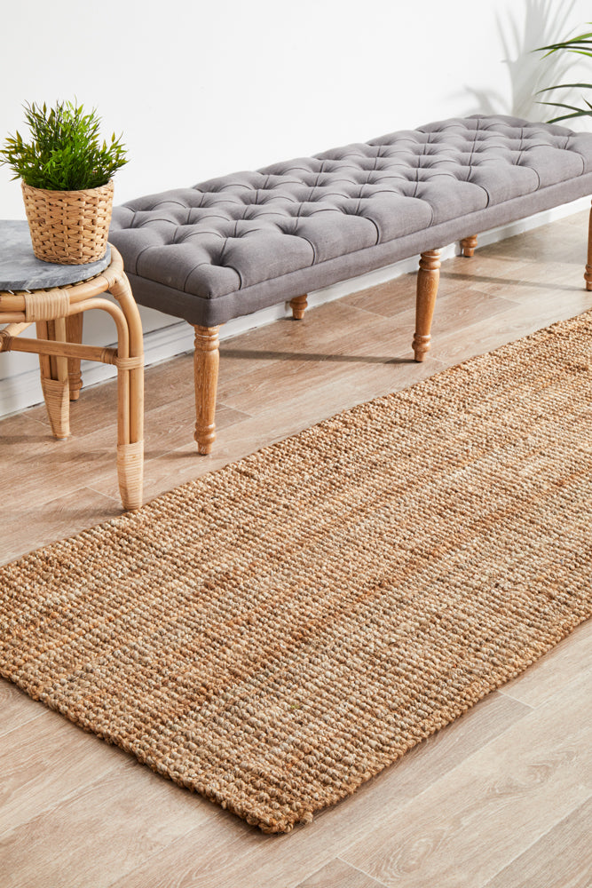Chunky Natural Fiber Barker Runner Rug