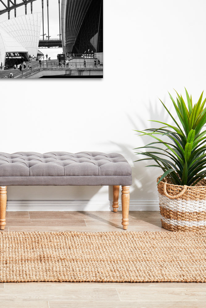 Chunky Natural Fiber Barker Runner Rug