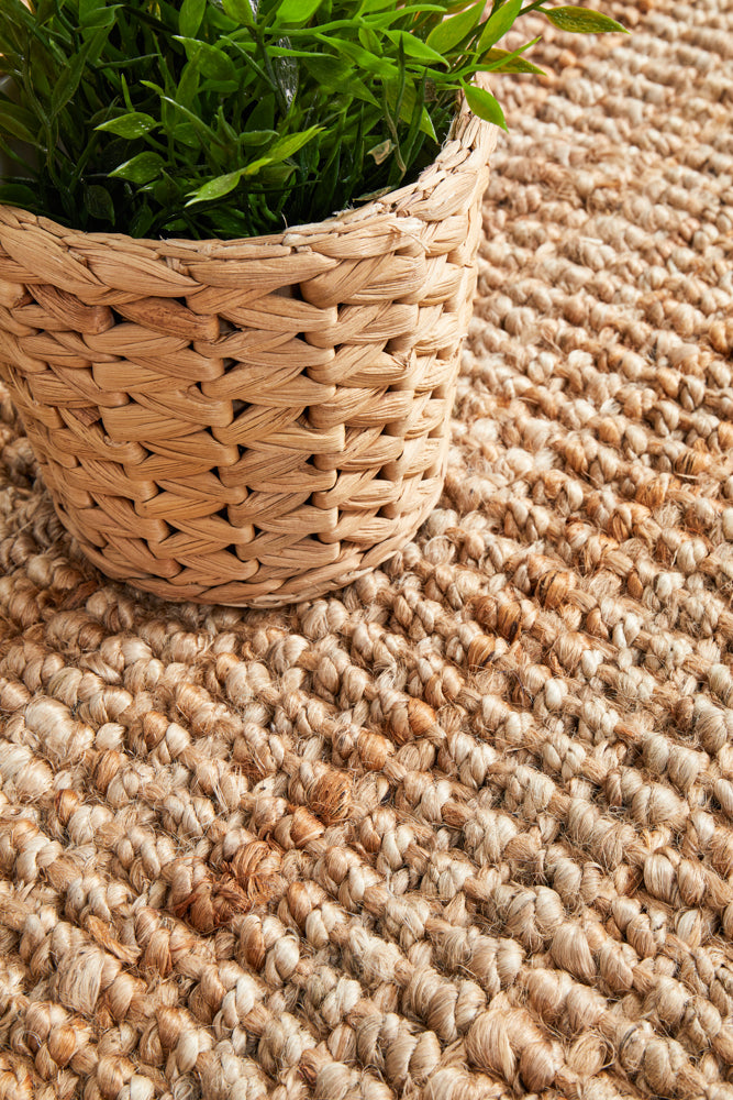 Chunky Natural Fiber Barker Runner Rug