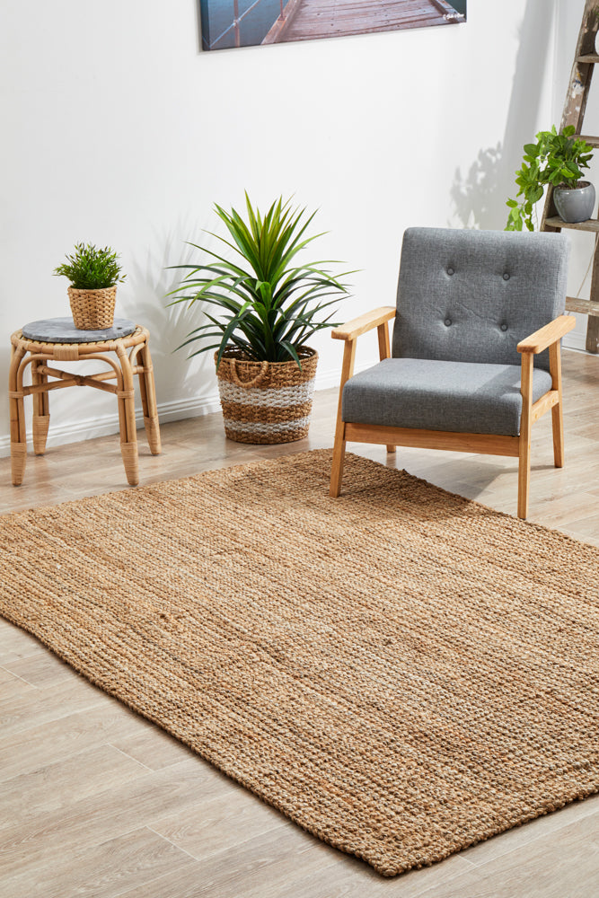 Chunky Natural Fiber Barker Rug