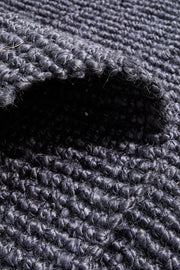 Chunky Natural Fiber Barker Navy Runner Rug