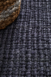 Chunky Natural Fiber Barker Navy Rug