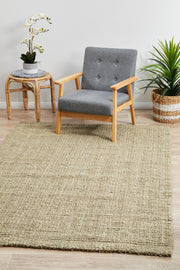 Chunky Natural Fiber Barker Platinum Uniart Rug