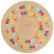Little Miss Daisy Jute Rug