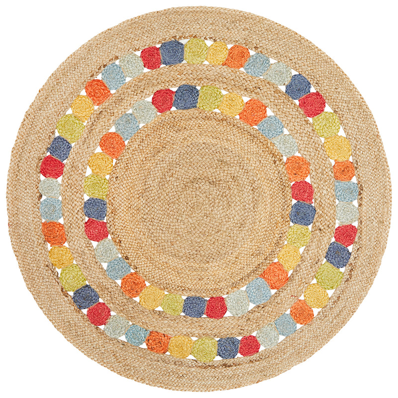 Little Miss Daisy Jute Rug