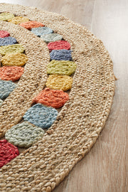 Little Miss Daisy Jute Rug