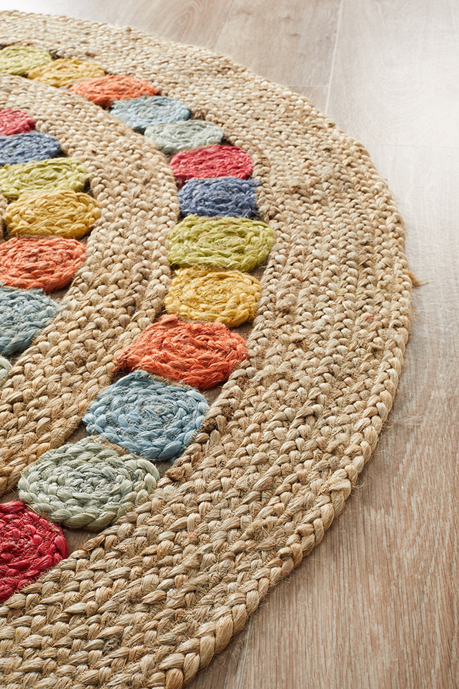 Little Miss Daisy Jute Rug