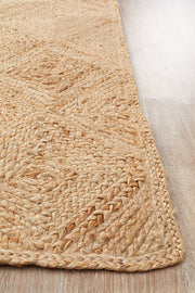Chunky Hatch Natural Rug
