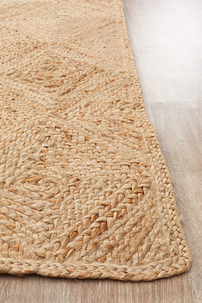 Chunky Hatch Natural Rug