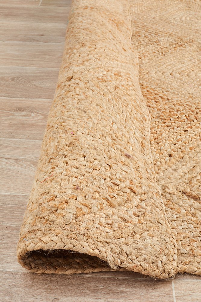 Chunky Hatch Natural Rug