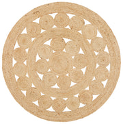 Natural Daisy Jute Rug