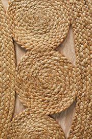 Natural Daisy Jute Rug