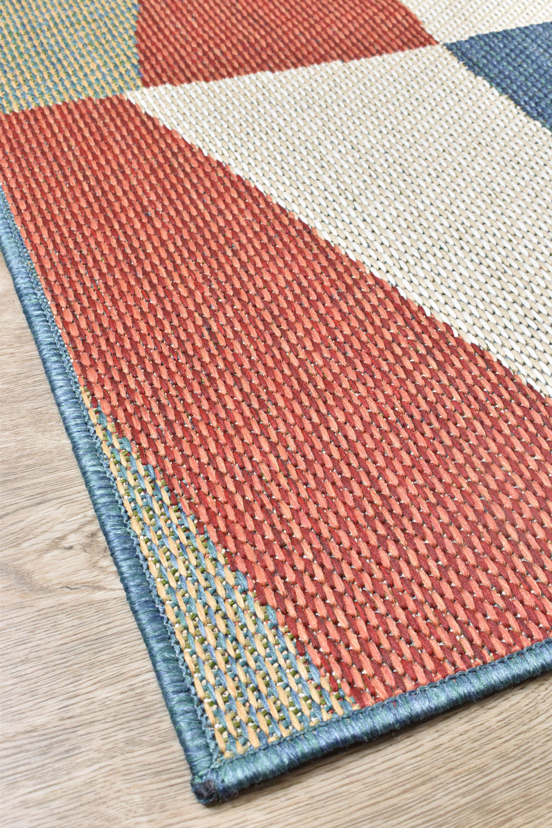 Montana Polygon Outdoor Rug
