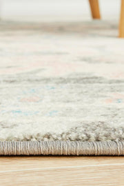 Avenue Admission Grey Round Rug