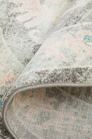 Avenue Admission Grey Round Rug