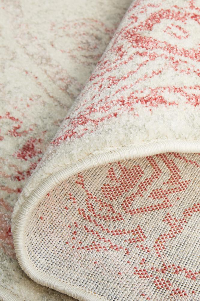 Avenue Passage Rose Round Rug