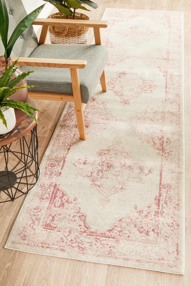 Avenue Passage Rose Runner Rug