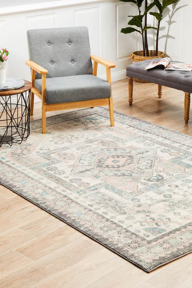 Avenue Ingress Silver Rug