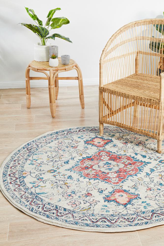Avenue Access Pastel Round Rug