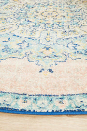 Avenue Approach Flamingo Round Rug
