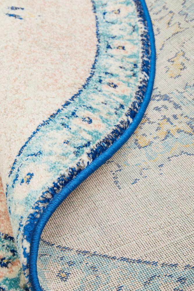 Avenue Approach Flamingo Round Rug