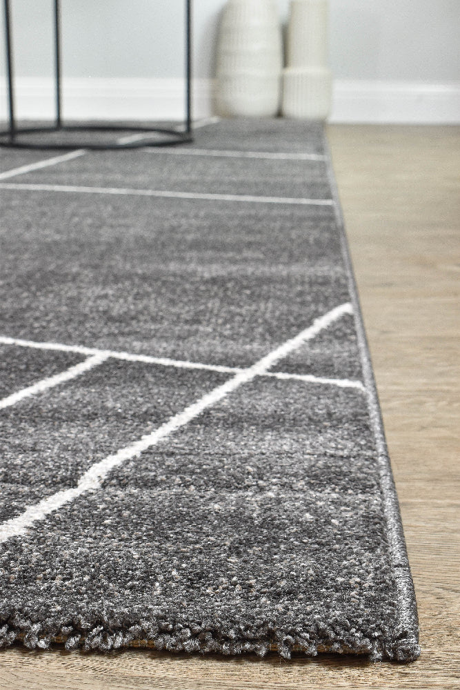Broadway Version Granite Grey Rug