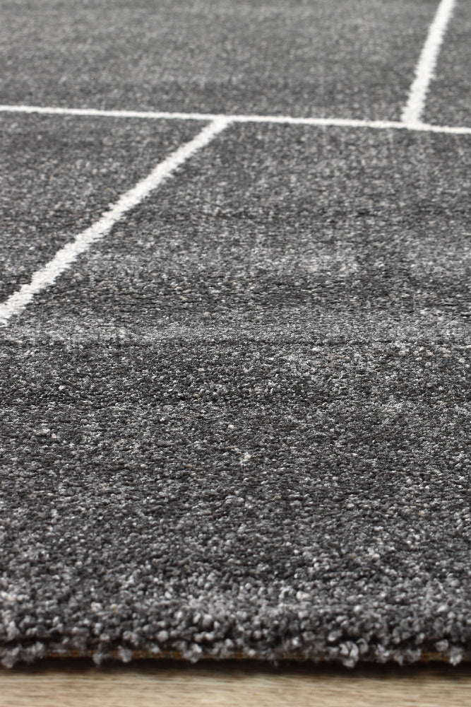Broadway Version Granite Grey Rug